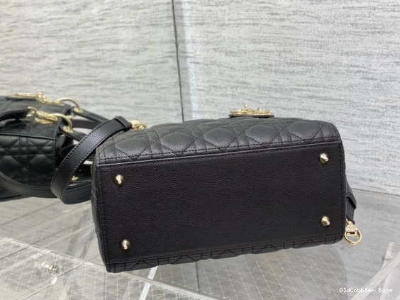 OldCobbler Bags large Diro Calfskin-24cm Lady Glod 0807
